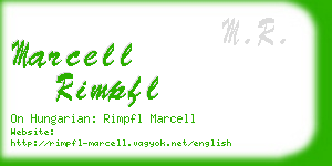 marcell rimpfl business card